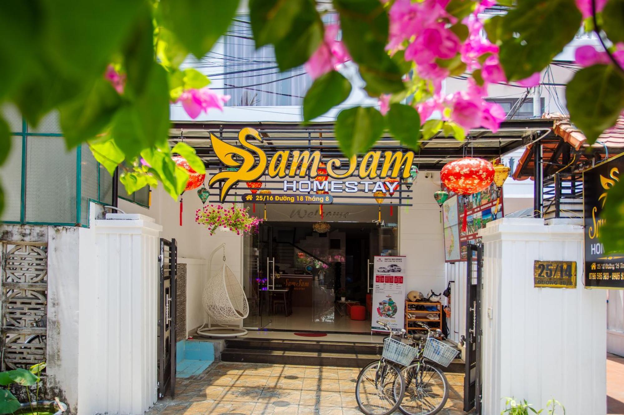 Sam Sam Homestay Hoi An Exteriör bild